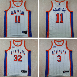 New York Knicks White City Edition Style