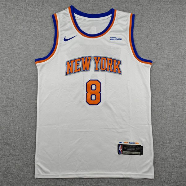 New York Knicks OG Anunoby #8 Basketball Jersey