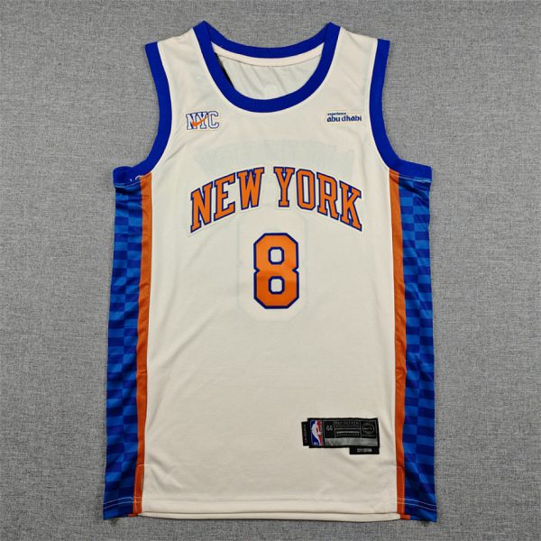 New York Knicks OG Anunoby White City Edition Style