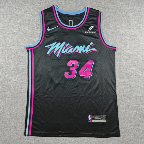 Miami Heat Giannis Antetokounmpo Black City Edition Style