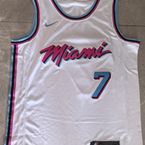 Miami Heat Giannis Antetokounmpo #7 Basketball Jersey
