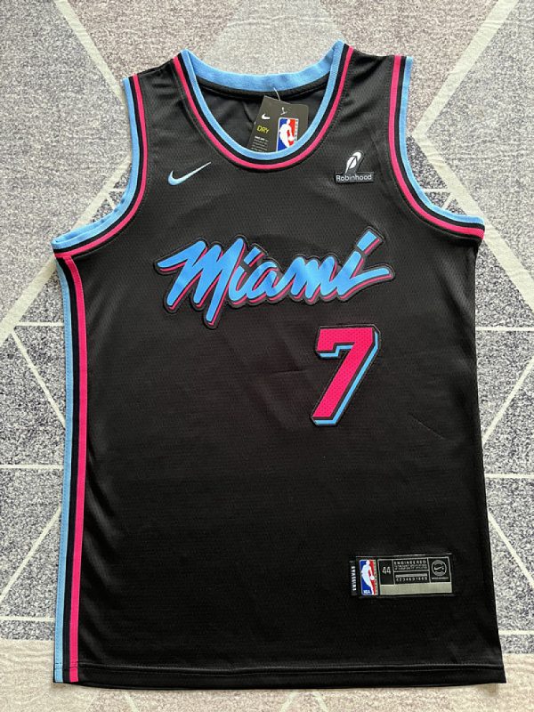 Miami Heat Giannis Antetokounmpo #7 City Edition Style
