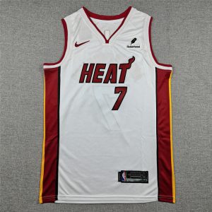 Miami Heat White Basketball Jersey