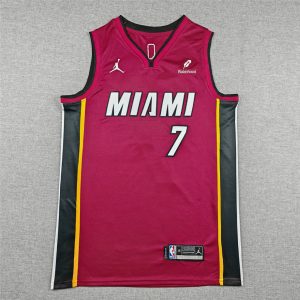Miami Heat Red Basketball Jersey