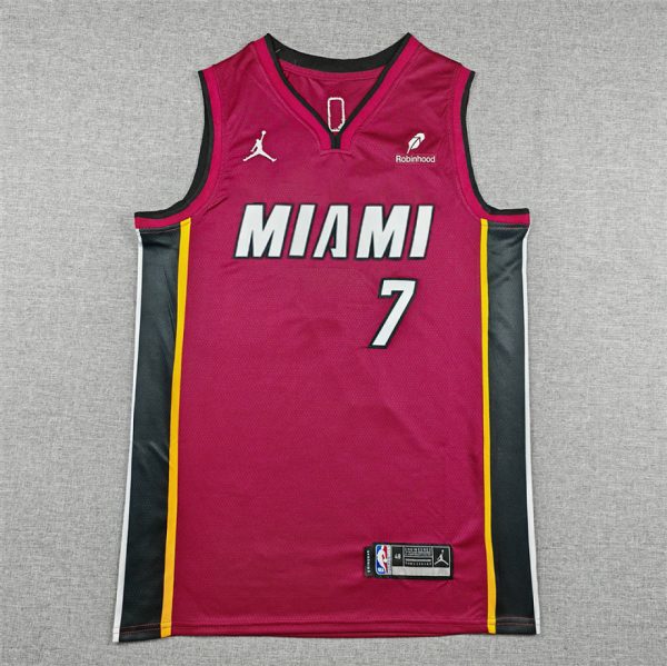 Miami Heat Red Basketball Jersey