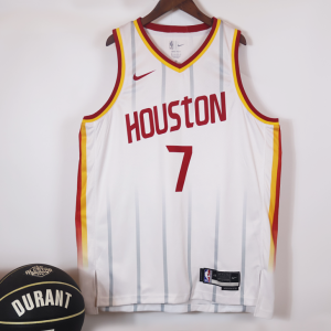 Houston Rockets White Basketball Jersey