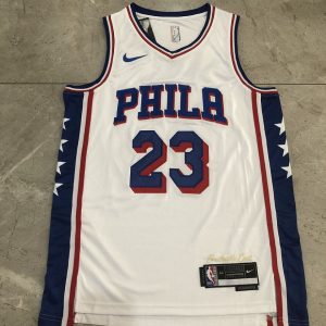 Philadelphia 76ers LeBron James #23 White Basketball Jersey