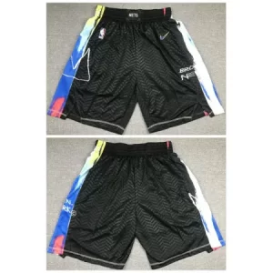 Men's Brooklyn Nets Black Shorts (Run Small) RTIS