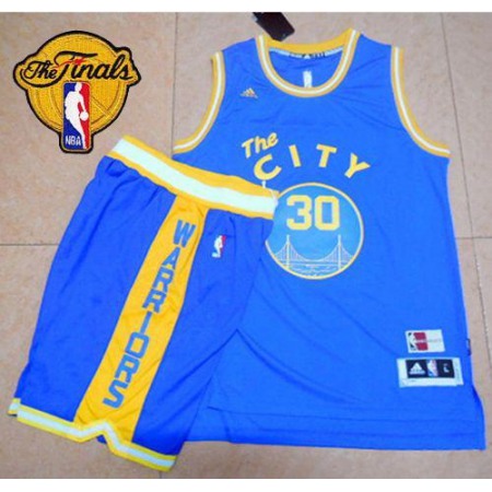 040571579090c371ee8999cdb521ff8d.jpeg Warriors #30 Stephen Curry Blue Throwback The City A Set The Finals Patch Stitched NBA Jersey