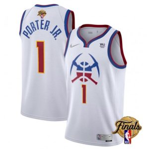 082ea99075bc25a7405a95cf6d2b98eb.jpeg Men's Denver Nuggets #1 Michael Porter Jr. White 2023 Finals Earned Edition Stitched Basketball Jersey K455
