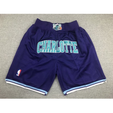 0931a1bd52895756e1e18cc1829e311f.jpeg Men's Charlotte Hornets Purple Swingman Basketball Shorts