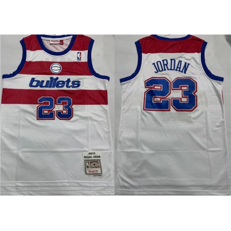 095c0d42a0e4d1713db3f06c572d39f7.jpeg Men's Washington Wizards #23 Michael Jordan White Throwback Stitched Jersey HOF6