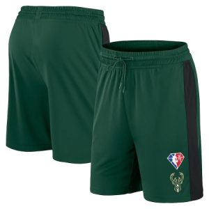 Men's Milwaukee Bucks Green Shorts 10ZK