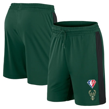 Men's Milwaukee Bucks Green Shorts 1DUK