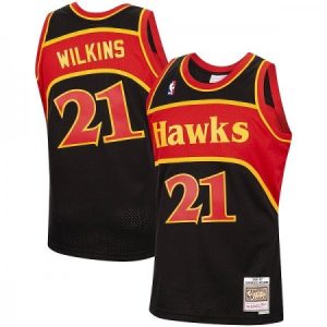 0c344e480f2e73c60ad634eabd4cd5ba.jpeg Men's Atlanta Hawks #21 Dominique Wilkins Black Throwback Stitched Jersey FUF8