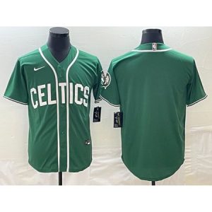 116d9621e2252da98f15e45c31786b91.jpeg Men's Boston Celtics Blank Green Stitched Baseball Jersey T4YN