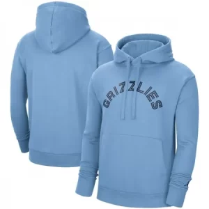 1f4b0bc98e5033f84f279ddccd2cebb2.webp Men's Memphis Grizzlies 2021 Blue City Edition Essential Logo Fleece Pullover Hoodie