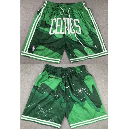 Men's Boston Celtics Green Shorts (Run Small) Z05P