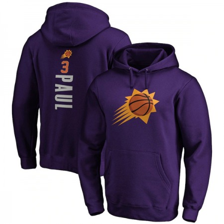 216f221eb3252ed4a048cac5ae215f63.jpeg Men's Phoenix Suns #3 Chris Paul 2021 Purple Team Playmaker Name & Number Pullover Hoodie