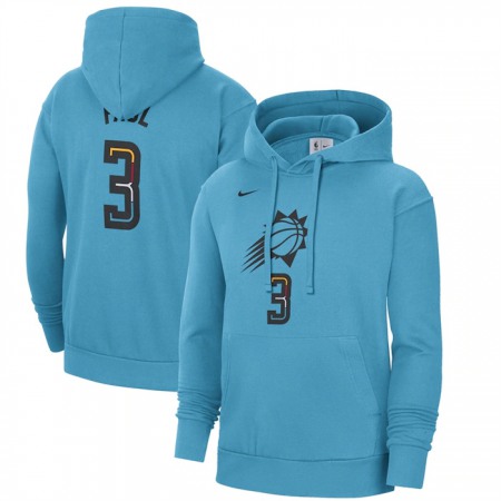 23437fa097b28b35ab20653918c01a49.jpeg Men's Phoenix Suns #3 Chris Paul Blue 2022/23 City Edition Name & Number Essential Pullover Hoodie