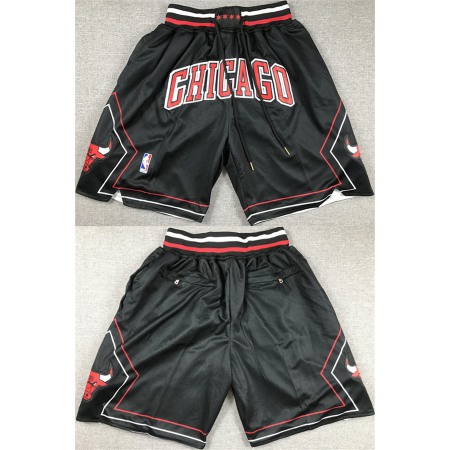 24324ad292003e8204b51b5705e53c2c.jpeg Men's Chicago Bulls Black Shorts (Run Small) GKPJ