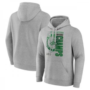 2482648abd5af88e8e183ea266af6bc3.jpeg Men's Boston Celtics 2022 Heathered Gray Eastern Conference Champions Locker Room Pullover Hoodie