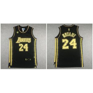 Men's Los Angeles Lakers #24 Kobe Bryant Black Stitched NBA Jersey Z6EZ