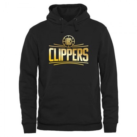 2c0eeeb9c2b63d88239f58a6a3654125.jpeg Los Angeles Clippers Gold Collection Pullover Hoodie Black