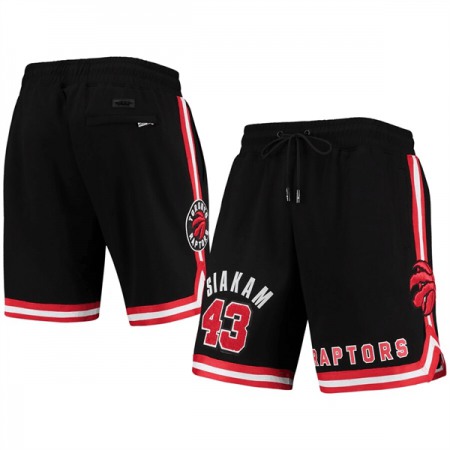 2f3d61d9961bea56c34f47b155f630df.jpeg Men's Toronto Raptors #43 Pascal Siakam Black Shorts