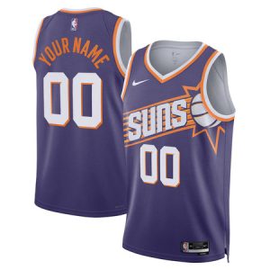 Youth Phoenix Suns Nike Purple Swingman Icon Edition Custom Jersey