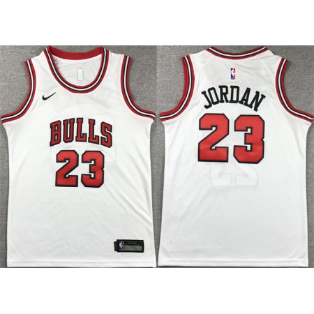 34ad6d8a5ca9a23982722460ae117b3c.jpeg Youth Chicago Bulls #23 Michael Jordan White Stitched Basketball Jersey 6XPX