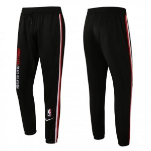 385b9699a95472d5b30d683e84248b66.jpeg Men's Portland Trail Blazers Black Performance Showtime Basketball Pants