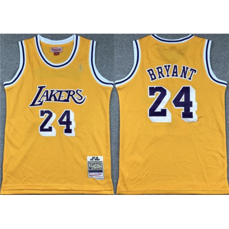 389e0914c470af076297a61bc4685441.jpeg Youth Los Angeles Lakers #24 Kobe Bryant Yellow Stitched Basketball Jersey 22O9