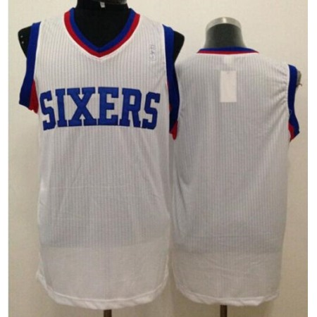 Men‘s Philadelphia 76ers White Revolution 30 Jersey