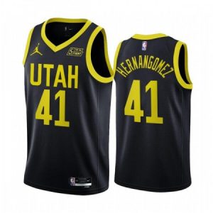 Men's Utah Jazz #41 Juancho Hernang NG9K