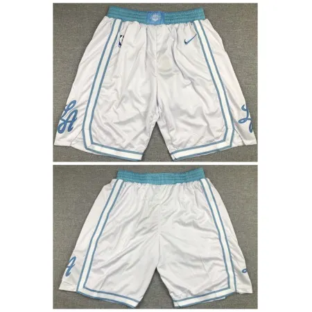 3aaed6e8cd811d8d0ac9452a362f640c.webp Men's Los Angeles Lakers White Shorts (Run Small) 86PJ