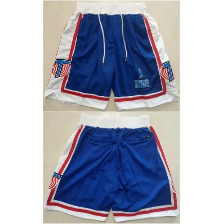 Men's Space Jam Tune Squad Blue Shorts (Run Small) CHIZ