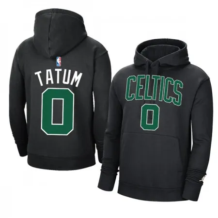 3cbf17fcb38908ad2a58ddb910858686.webp Men's Boston Celtics #0 Jayson Tatum 2021 Black Pullover Hoodie
