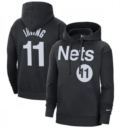 3e0d39f4c5394dbf8661913218604853.webp Men's Brooklyn Nets #11 Kyrie Irving 2021 Black Pullover Hoodie