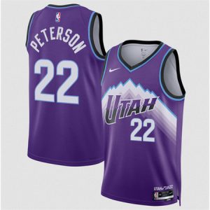 421d25fb4cc13a1ba89871210f4c31ff.jpeg Youth Utah Jazz #22 Darryn Peterson Purple 2026 Draft Icon Edition Jersey
