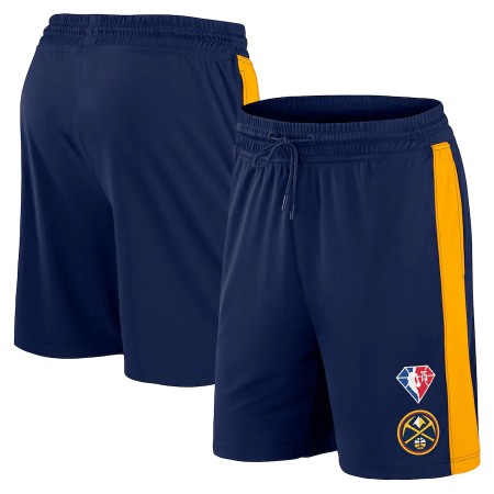 42d29455077458bc7eb3b1bc92a33205.jpeg Men's Denver Nuggets Navy/Yellow Shorts