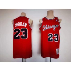 Men's Chicago Bulls #23 Michael Jordan Red Stitched Jersey UTUV
