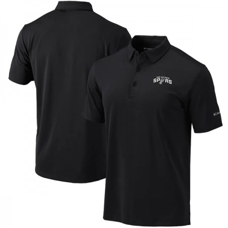 4610910ae9afa35a5fbba04cfa1f05ec.jpeg Men's San Antonio Spurs Antigua Black Legacy Pique Polo