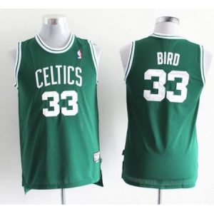 Youth Boston Celtics #33 Larry Bird Green Throwback NBA Jersey