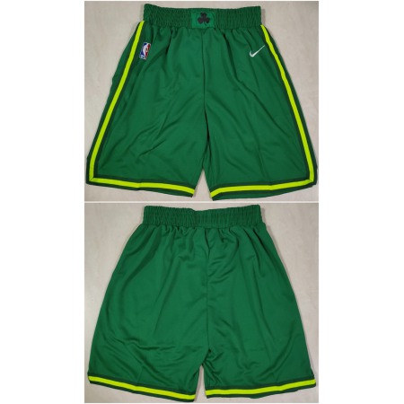 Men's Boston Celtics Green Shorts (Run Small) Q9ZE