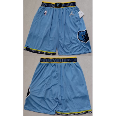 495794e0a3585df82d4b93e5f56150c0.jpeg Men's Memphis Grizzlies Navy Shorts (Run Small)