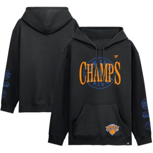 Men's New York Knicks Black 2026 Finals Champions Legacy Hoodie