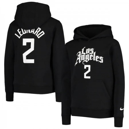 533cdd2a90d77a634b8590ba13e45779.jpeg Men's Los Angeles Clippers #2 Kawhi Leonard 2021 Black Pullover Hoodie