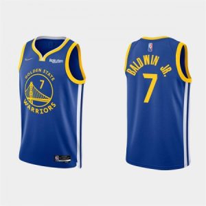 Men's Golden State Warriors #7 Patrick Baldwin Jr. 2022 Royal Stitched Basketball Jersey IVCN
