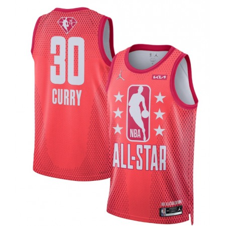 Men's 2022 All-Star #30 Stephen Curry Maroon Stitched Basketball Jersey TREM